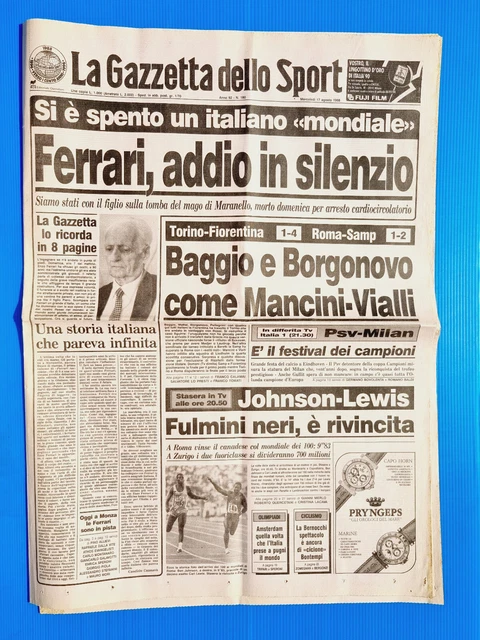LA GAZZETTA DELLO SPORT ILLUSTRATA 44 1980=FRANCO