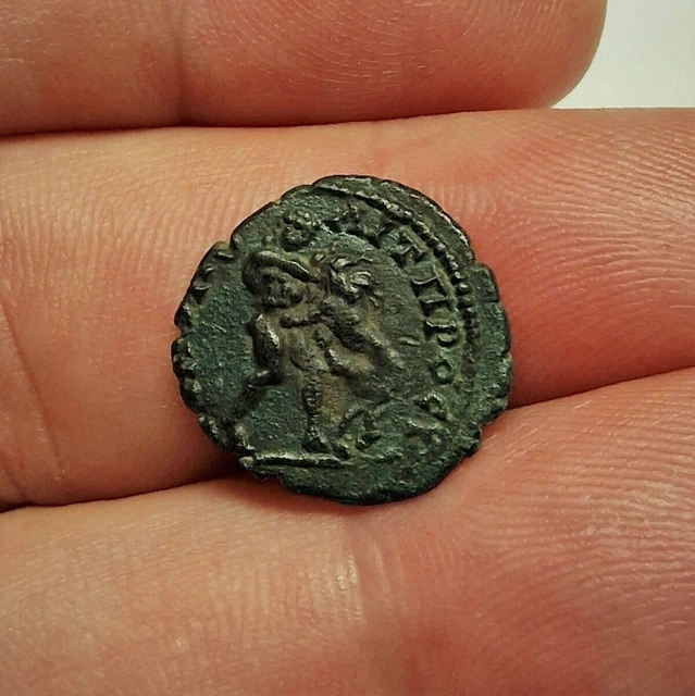 Ancien MOESIA INFERIOR. NICHOPOLIS. AE 17 Geta, 209 - 211 AD.