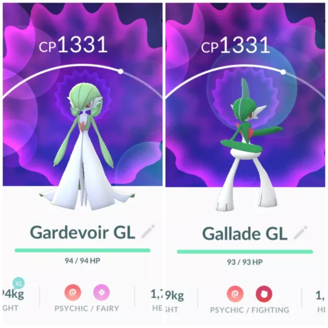 Shiny/non-shiny Ralts/gardevoir/gallade 6IV Pokémon 