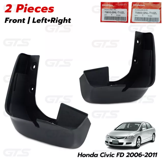 Adatto per Honda Civic FD berlina 1.8 2.0 2006 2011 Lh+Rh paraspruzzi fango anteriore