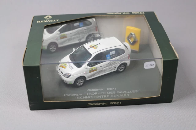 Zc1067 Universal Hobbies 1/43 Voiture Renault Scenic Rx4 Ref 7711212404