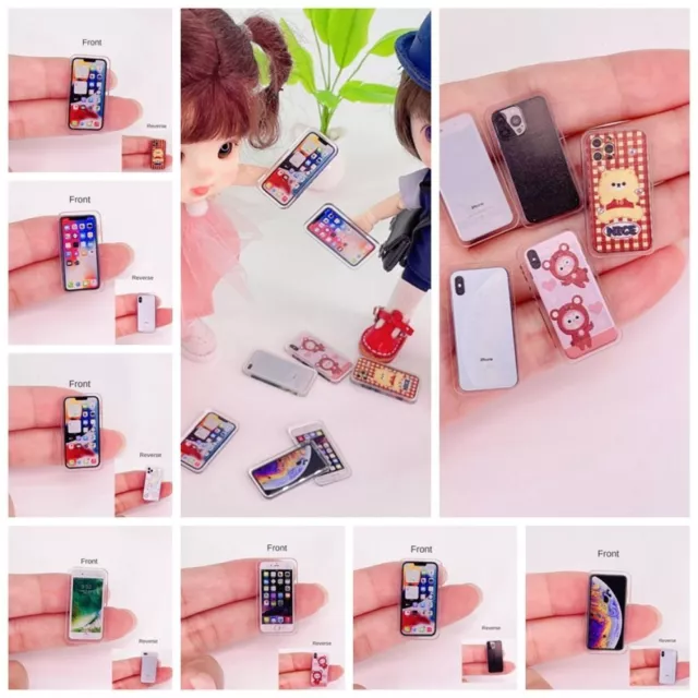 BJD Phone Dollhouse Mobile Phone Model Doll House Miniature Things  Girl/Kids