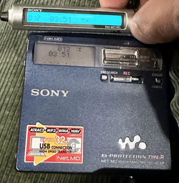 Lecteur Minidisc Portable Sony MZ-E510 MD Walkman Occasion Du Japon