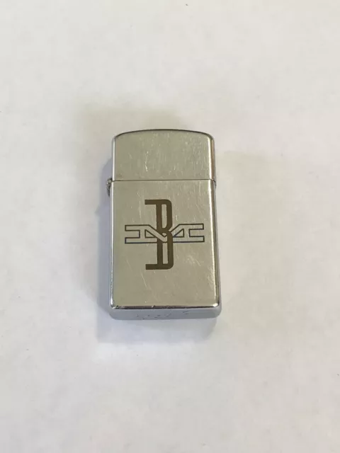 vintage Zippo BOSTON & MAINE RAILROAD Lighter Enamel Train Advertising old early
