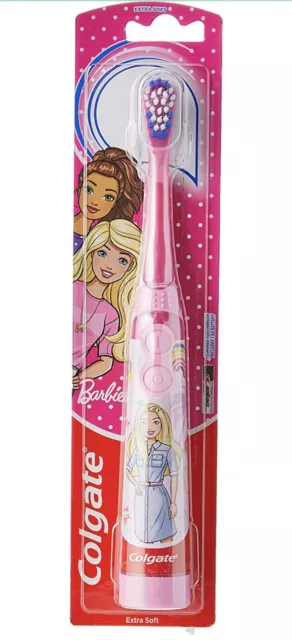 Colgate spazzolino elettrico Barbie bambini a batteria spazzolino bambini 3+