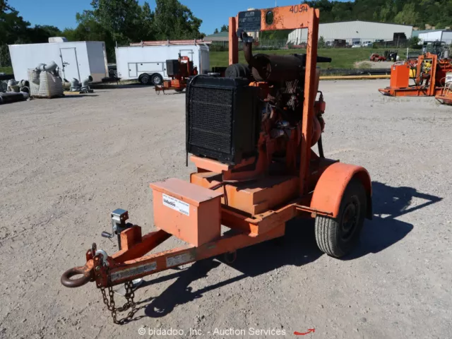 2006 Godwin CD100 4" Dri-Prime Towable Water Slurry Solids Pump Diesel bidadoo