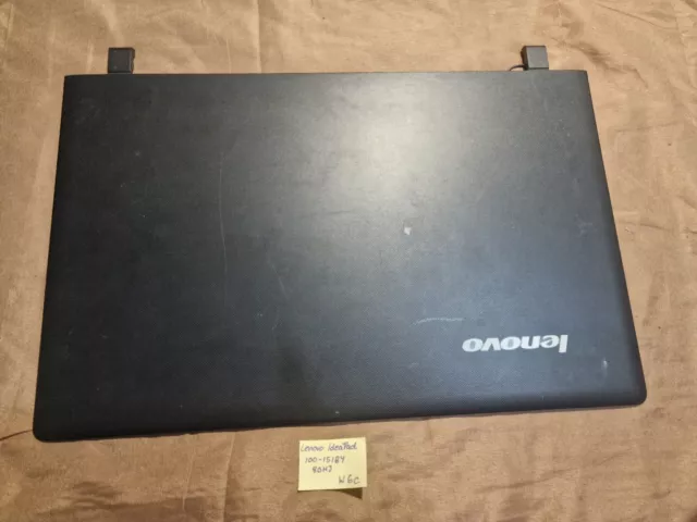 Lenovo IdeaPad 100-15IBY 80MJ LCD Rear Lid Top Back Cover + wifi cable (DAMAGED)