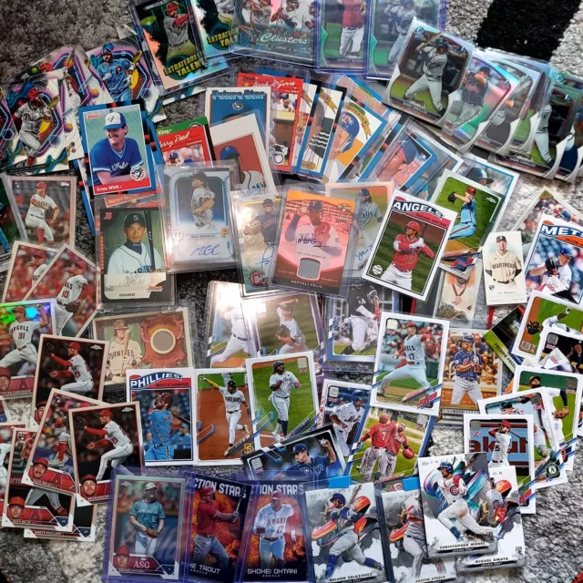 Topps Baseball sports Cards Bundle Numbered Auto pack new vintage collection lot