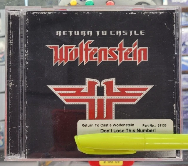 Return To Castle Wolfenstein Pc 2001 15 00 Picclick Ca