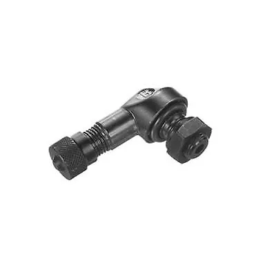 Bridgeport Tyre Valve - Motorcycle Bike Black 11.3mm