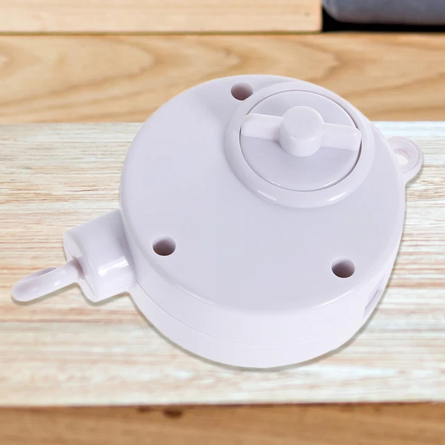 Clockwork Bedside Bell Plastic Hanging Movement Music Box for Nursery Decoration