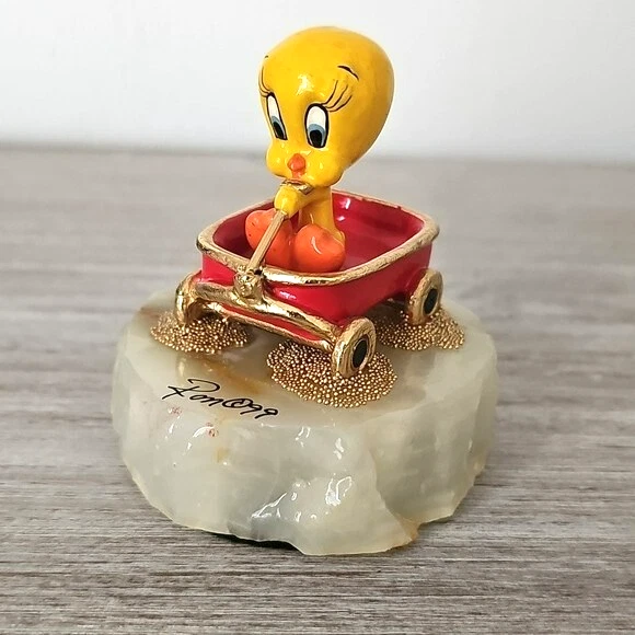 コレクション Tweety Bird by Ron Lee for Warner Bros. Ron Lee- Tweety Bird- Swinging- 6” statue- signed and
