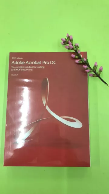 NEW INAdobe Acrobat Pro DC 2015 for Windows BRAND