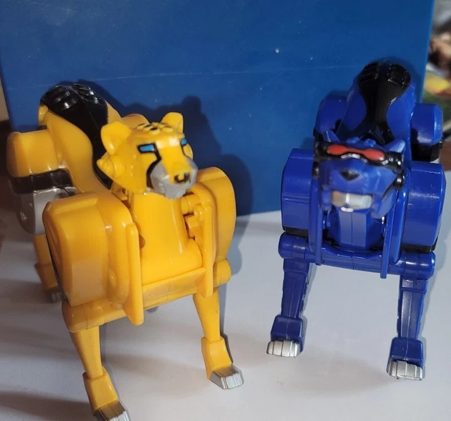 POWER RANGERS JUNGLE Fury Jungle Pride Megazord Cheetah Zord And Jaguar