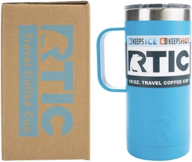 RTIC 16oz Travel Cup w/ Lid - Polar Cap