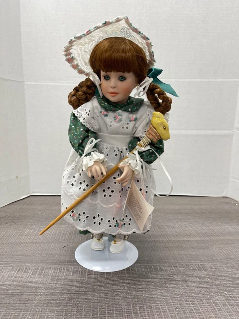 Treasury Collection PARADISE GALLERIES Porcelain Irish Doll ERIN