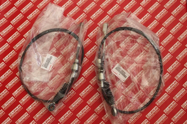 2 Cables De Control De Cambio Manual Para Toyota RAV4 1996-2000 - Número 33821-42070, Fácil Instalación
