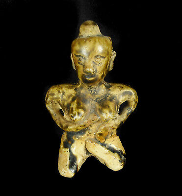 Statuette femme archéologie fertilité Asie Chine Laos Tibet sculpture Buddhist 3