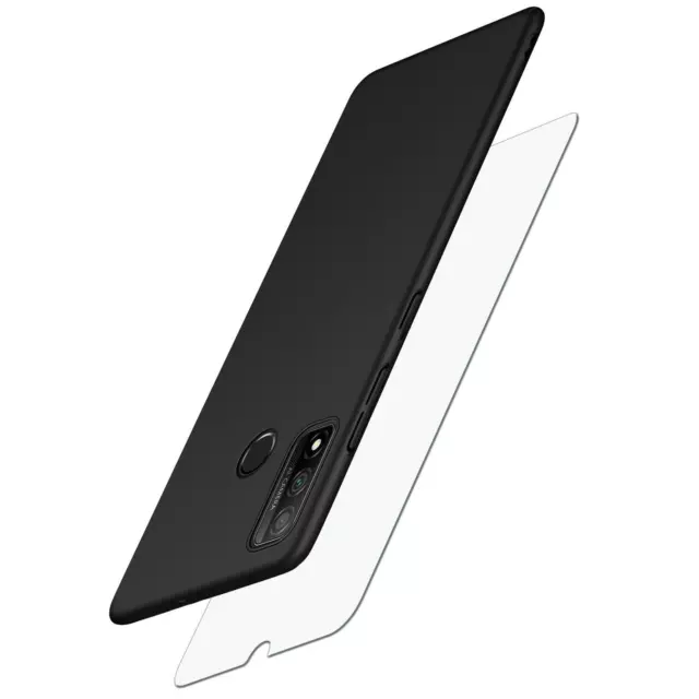 Étui de Portable pour Huawei P smart 2020 Slim Housse Protection + Film Blindé