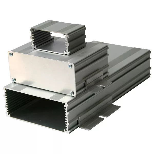 Silver Extruded Aluminium Enclosure Fr PCB 100x160mm 160x109x45 Case Box Project