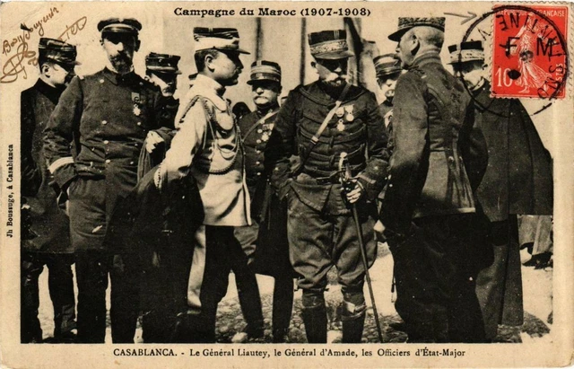 CPA AK CASABLANCA Le General Liaautey le General d'Amade MOROC (689772)