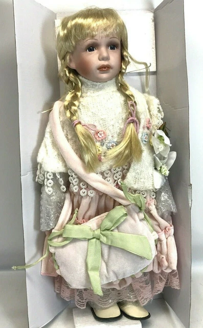 Heritage Signature Collection Porcelain Doll Magnolia No. 12498, 21" Open Box