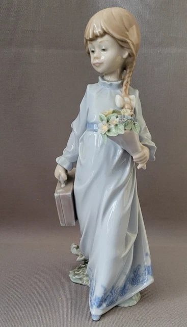 LLADRO FIGURE OF School Days Collectors Society 1988 $47.07
