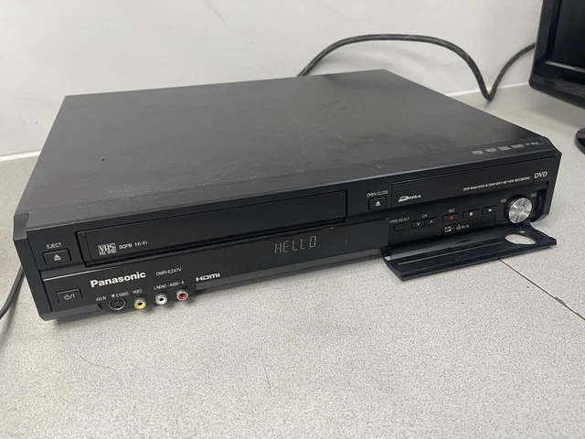 DVD RECORDER/VCR COMBI VHS To DVD Panasonic DMR-EZ47V FAULT LD FVU CODE ...