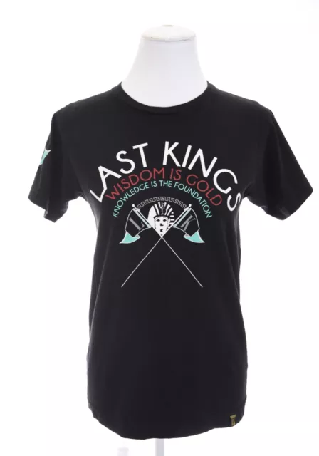 Last Kings Egyptian Wisdom is Gold Black Graphic T-shirt Tee Pharaoh Womens Sz M