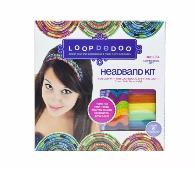 Loopdedoo Headband Kit Craft Kit Kids Children DIY Educational Toy UK SELLER