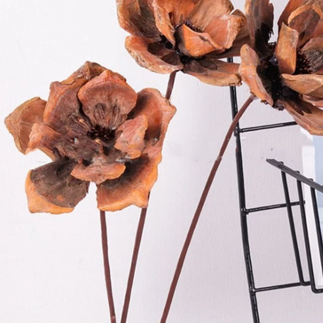 100 un. tallos florales artificiales hágalo usted mismo tallo de flores ramo artificial hecho a mano