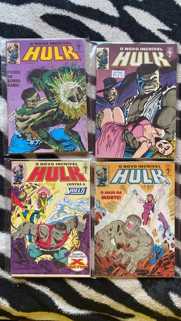 Incredible Hulk Lot Todd Mcfarlane Foreign Key Brazil Edition
