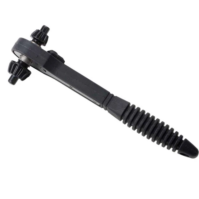 Chiave chiave chiave a cricchetto nera resistente all'usura mangime per perforazione