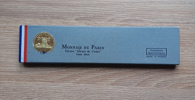 Coffret " Pièces " Fleurs de coins FDC 1965