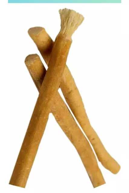 Naturel Toothbrush Miswak Bâtons Écologique Paquet De 3 De Inde