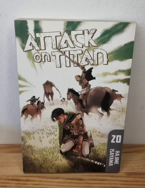 Attack on Titan 20 Hajime Isayama Manga Kondansha Comics Sprache Englisch