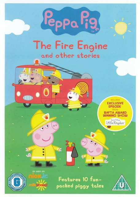PEPPA PIG THE Fire Engine Volume 12 DVD 2 72 PicClick UK PEPPA PIG THE Fire Engine Volume 12 DVD 2 72 PicClick UK