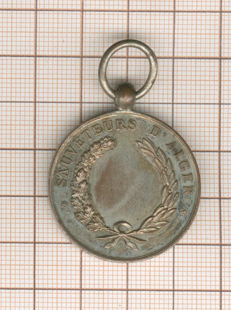 colonies médaille des sauveteurs d'Alger