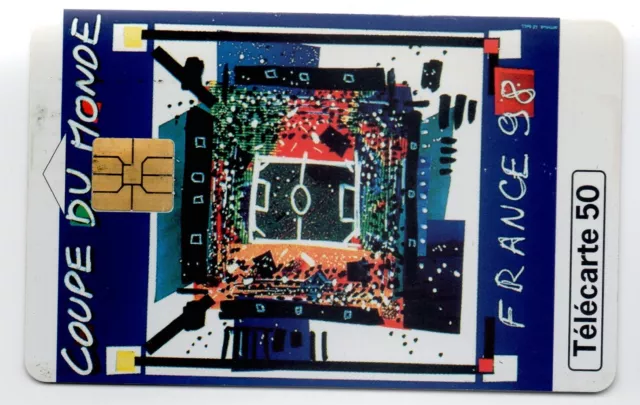 Telecarte (Carte Telephonique) 1998 - Affiche Coupe Du Monde - F846 - Tbe