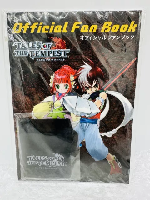 Tales of the Tempest offizielles Fan-Bonusbuch mit kleiner Tasche, Import Japan