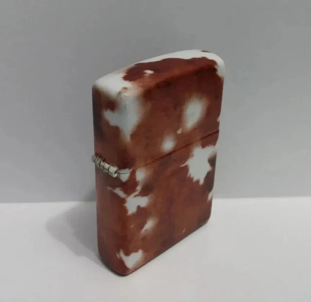 Zippo 2022 Cow Hide 540 Case No Insert No Box Read 2