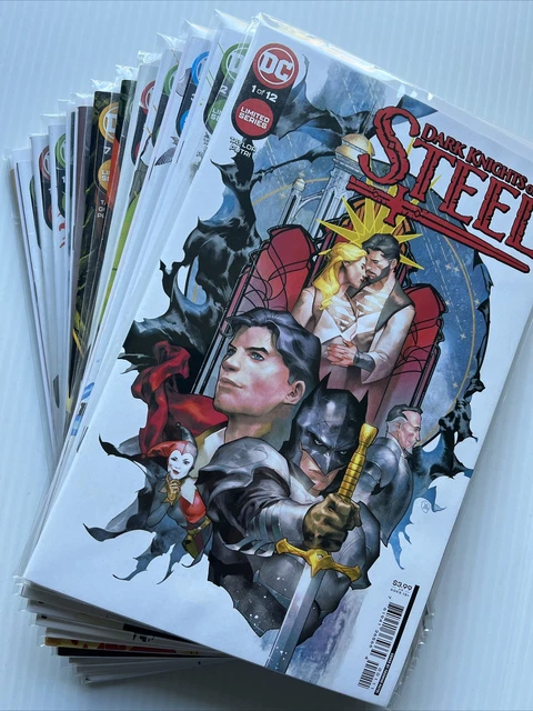 DARK KNIGHTS OF STEEL #1-12 Complete Set +1, DC (2022-‘23) 1st Ptg, NM