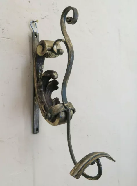 Old Coat Hangers Wall Bronze To A Hook Style Baroque CH15