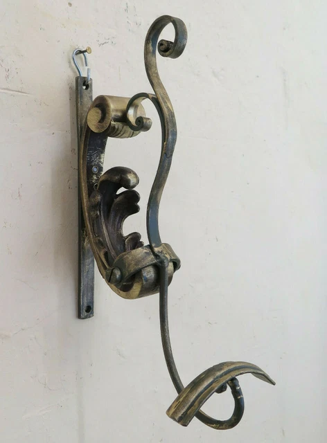 Old Coat Hangers Wall Bronze To A Hook Style Baroque CH15