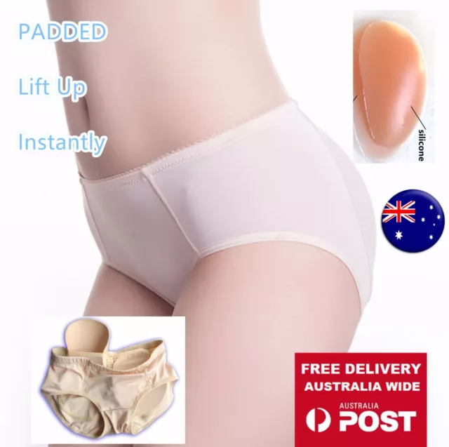 WOMEN PADDED INSERT Underwear Bum Butt Lift bottom HIP UP Enhancer