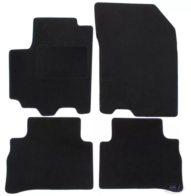 TAPIS DE SOL NOIR VELOURS SUR MESURE pour SUZUKI VITARA depuis 2015 4 pcs