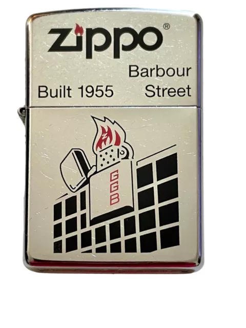 Genuine ZIPPO Barbour Street Lighter! Classic Design! New!