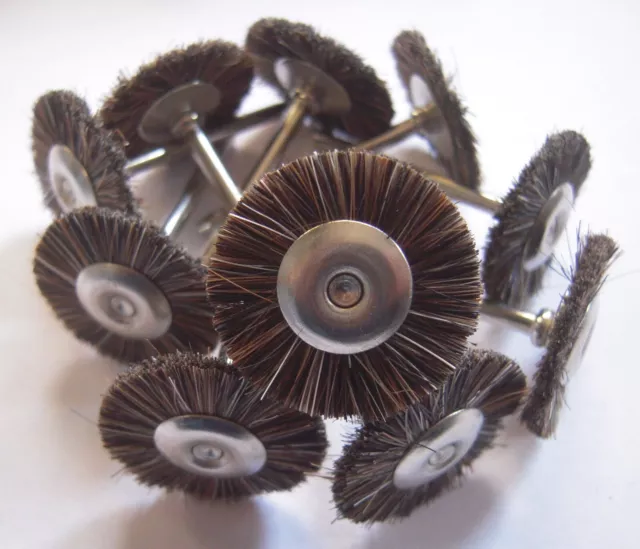 Lot de 10 Brossettes souple pour dremel