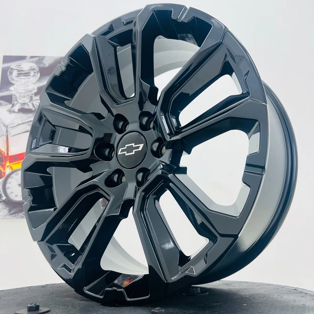 22& 2024 CHEVY Tahoe Silverado Suburban Wheels Rims GMC Sierra Yukon