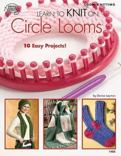 Learn to Knit on Circle Looms - Paperback By Denise Layman - GOOD